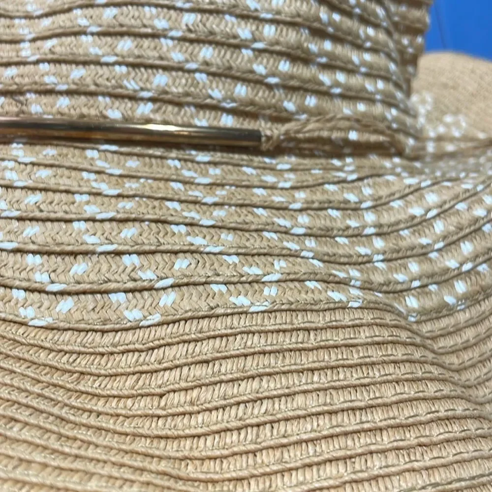 Sun Floppy Woven Straw Hat - Picture 8 of 8